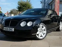 Used Bentley Continental GT Convertible 550 HP (404 kW) 2009 Black Cabriolet