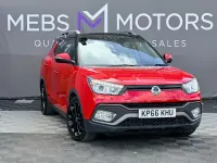 Used SsangYong XLV 115 HP (84 kW) 2016 Red SUV