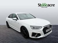 Used Audi A4 S-Line 150 HP (110 kW) 2022 White Sedan