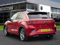 Usado VW T-Roc R-line 150 HP (110 kW) 2022 Vermelho SUV
