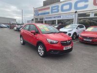 Used Vauxhall Crossland X 81 HP (59 kW) 2018 Red SUV