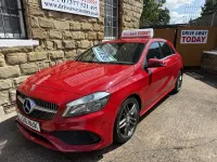 Used Mercedes A200 AMG line 2016 Red Hatchback