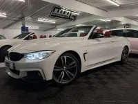 Begagnad BMW 420 M Sport 2016 Vit Cab