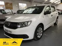 Used Dacia Sandero Essentiel 2020 White Hatchback