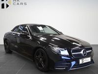 Used Mercedes E220 AMG line 2020 Black Cabriolet