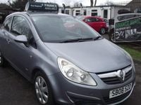 Used Vauxhall Corsa Club 90 HP (66 kW) 2008 Silver Hatchback