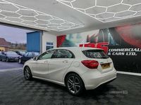 Begagnad Mercedes A180 SE 2018 Vit Halvkombi