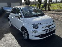 Used Fiat 500C Lounge 69 HP (50 kW) 2018 White Cabriolet