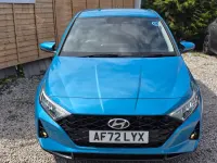 Used Hyundai i20 Premium 2022 Turquoise Hatchback