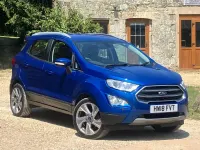 Used Ford Ecosport Titanium 2018 Blue SUV