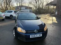Used VW Golf Cabriolet S 2013 Blue Cabriolet