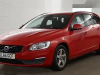 Used Volvo V60 Business Edition 120 HP (88 kW) 2017 Red Estate