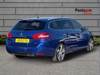 Used Peugeot 308 SW GT-line 128 HP (94 kW) 2019 Blue Estate