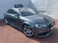 Used Audi A3 S-Line 150 HP (110 kW) 2015 Grey Sedan