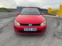 Begagnad VW Golf VII SE 2013 Röd Halvkombi