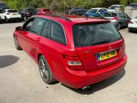 Used Mercedes C220 SE 2012 Red Estate
