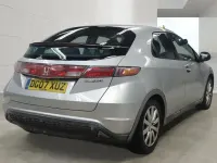 Used Honda Civic SE 2007 Silver Hatchback