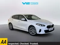 Used BMW 120 Sport Line 170 HP (125 kW) 2025 White Hatchback
