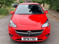 Used Vauxhall Corsa 75 HP (55 kW) 2018 Red Hatchback