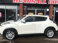 Used Nissan Juke Acenta Premium 110 HP (80 kW) 2015 White SUV