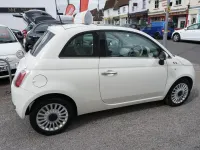 Used Fiat 500 Lounge 69 HP (50 kW) 2013 White Hatchback