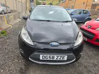 Used Ford Fiesta Zetec 82 HP (60 kW) 2008 Black Hatchback