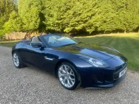 Used Jaguar F-Type Supercharged 380 HP (279 kW) 2016 Blue Cabriolet