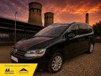 Used VW Sharan SEL 150 HP (110 kW) 2017 Black MPV