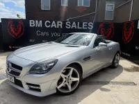 Used Mercedes SLK200 AMG 2012 Silver Cabriolet