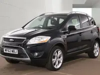 Used Ford Kuga Titanium 163 HP (119 kW) 2012 Panther black SUV