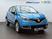 Used Renault Captur Dynamique 90 HP (66 kW) 2016 Blue SUV
