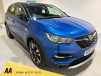 Used Vauxhall Grandland X Sport 130 HP (95 kW) 2019 Blue SUV
