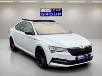 Used Skoda Superb SportlinePlus 190 HP (139 kW) 2020 White Hatchback