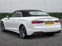Used Audi A5 Cabriolet S-Line 147 HP (108 kW) 2020 White Cabriolet