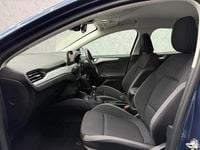 Used Ford Focus Zetec 95 HP (69 kW) 2019 Blue Hatchback