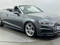 Used Audi A5 Cabriolet S-Line 252 HP (185 kW) 2018 Grey Cabriolet