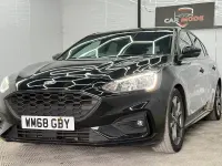 Used Ford Focus ST-Line 125 HP (91 kW) 2018 Black Hatchback