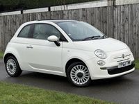 Used Fiat 500 Lounge 2012 White Hatchback