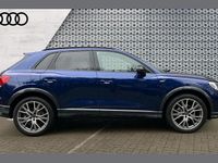 Used Audi Q3 Black Edition 150 HP (110 kW) 2025 Blue SUV