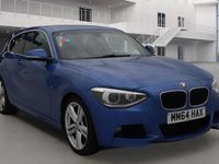 Used BMW 116 M Sport 2014 Blue Hatchback
