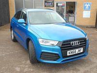 Begagnad Audi Q3 Sport 150 HK (110 kW) 2018 Blå SUV