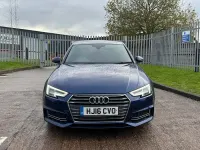 Begagnad Audi A4 S-Line 2016 Blå Sedan