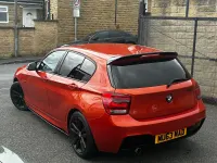 Used BMW 120 M Sport 184 HP (135 kW) 2014 Orange Hatchback