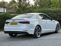 Używany Audi A5 Black Edition 190 KM (139 kW) 2019 Biały Coupe