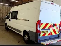Used Peugeot Boxer 130 HP (95 kW) 2016 White Van