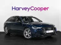 Used Audi A6 Black Edition 204 HP (150 kW) 2023 Blue Estate
