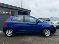 Used Ford Ka Plus Zetec 85 HP (62 kW) 2018 Blue Hatchback