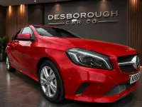Used Mercedes A200 Premium 136 HP (100 kW) 2016 Red Hatchback
