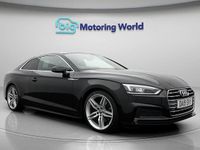 Used Audi A5 S-Line 148 HP (108 kW) 2019 Black Coupe