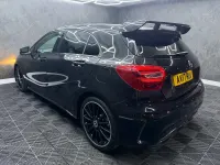 Used Mercedes A160 AMG line 102 HP (75 kW) 2017 Black Hatchback